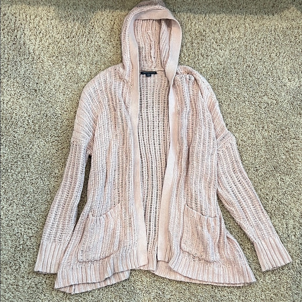 Women's Blush Pink Cardigan